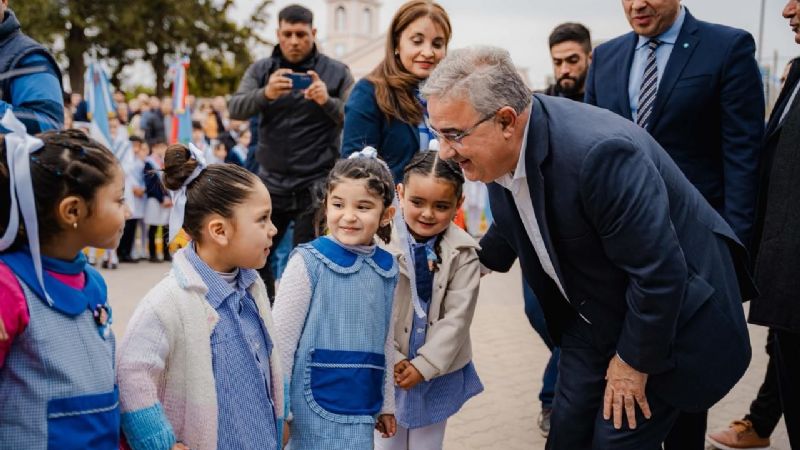 En Los Altos, el Gobierno provincial homenajeó y recordó al General San Martín