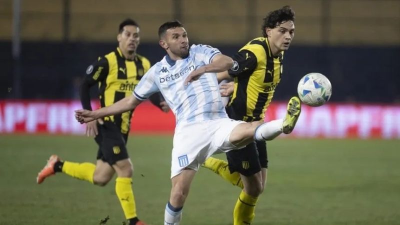 Racing, a remontar frente a Peñarol