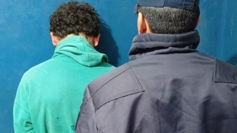 Quiso pelear con los vecinos