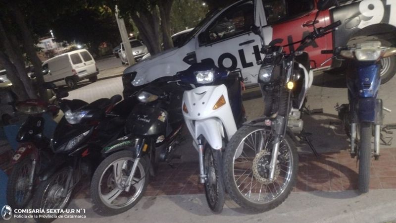 Veinte vehículos retenidos en controles