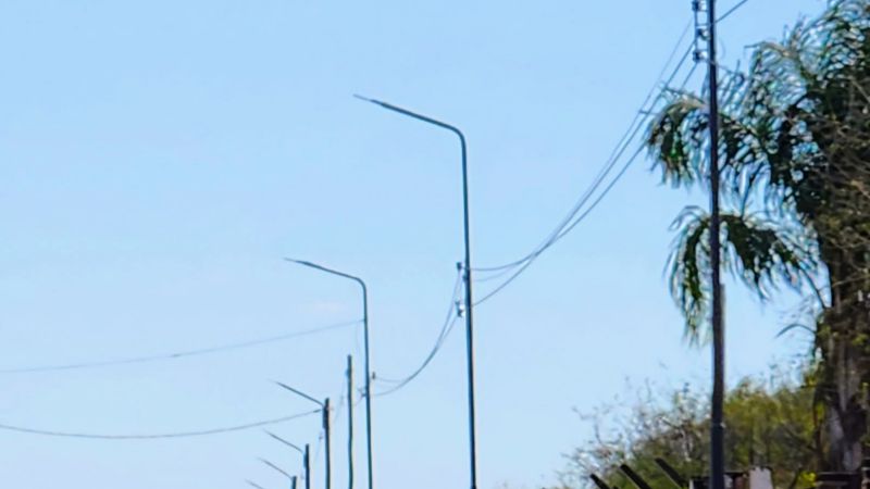 Los Altos avanza con obras de iluminación en Puerta Grande