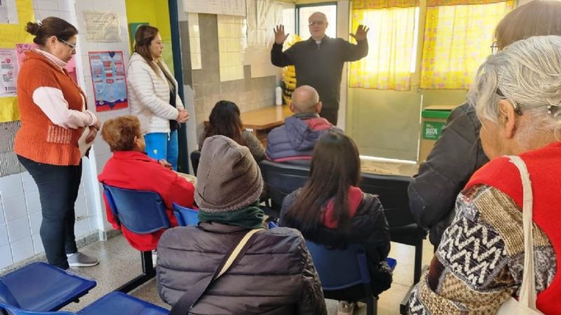 El Obispo visita instituciones, enfermos y familias en la jurisdicción parroquial de San Jorge