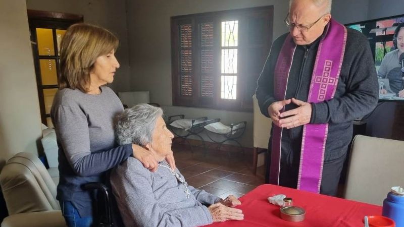 El Obispo visita instituciones, enfermos y familias en la jurisdicción parroquial de San Jorge