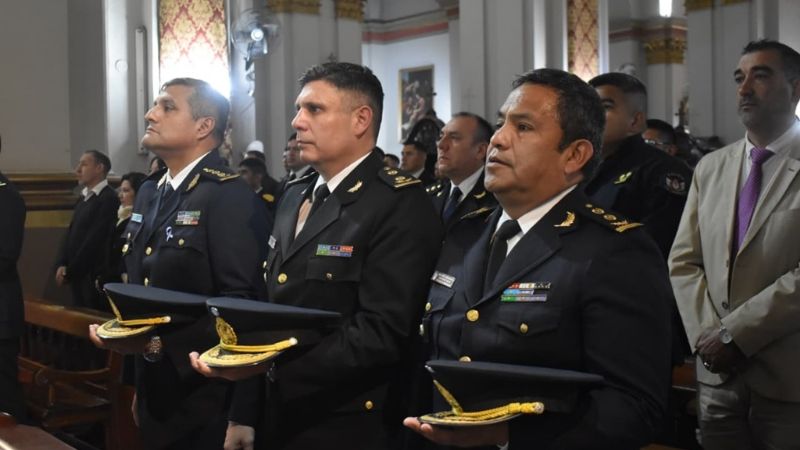 Se realizó la misa de acción de gracias en el Santuario de la Madre Generala del Valle