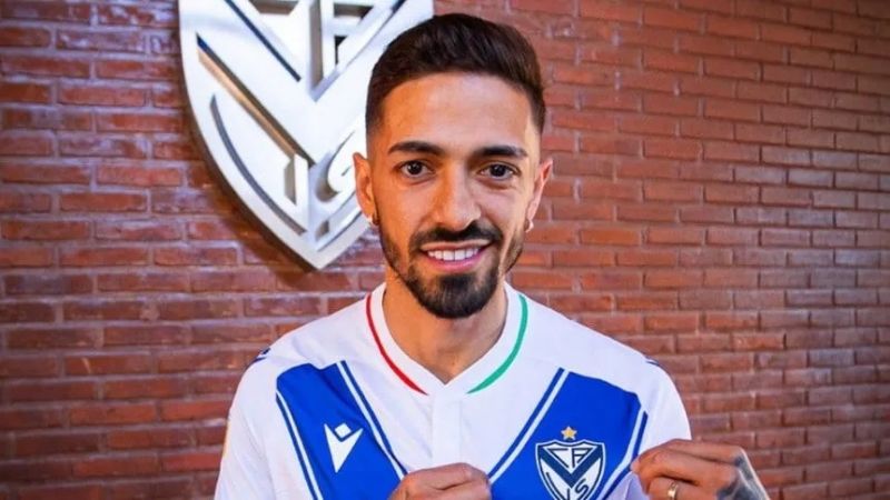 Vélez oficializó a Lanzini como nuevo refuerzo