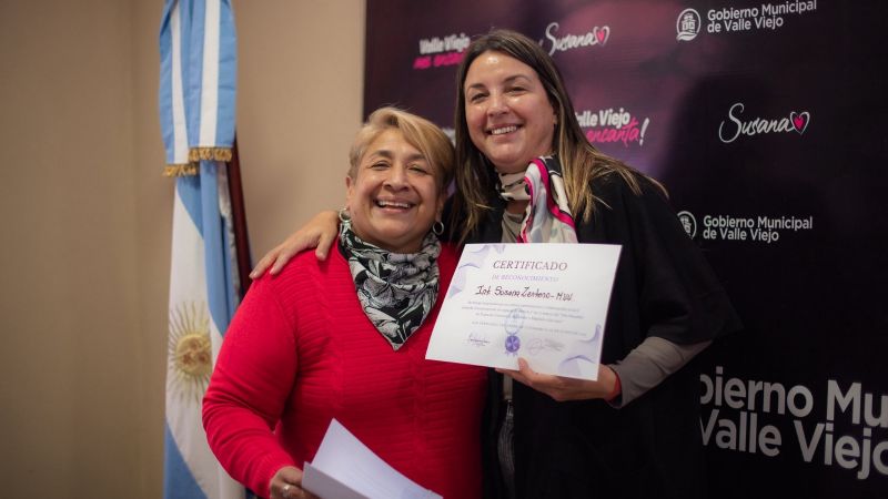 Formación en cuidado de adultos mayores y discapacidad en Valle Viejo