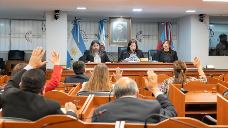 El Senado sancionó leyes clave y creó el Archivo Audiovisual de Catamarca