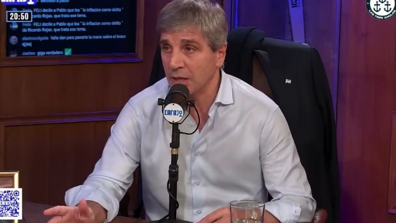Luis Caputo genera repudio por burlarse de la discapacidad y referirse a la oposición como “kukas”