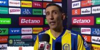 La felicidad de Di María tras el clásico rosarino: 