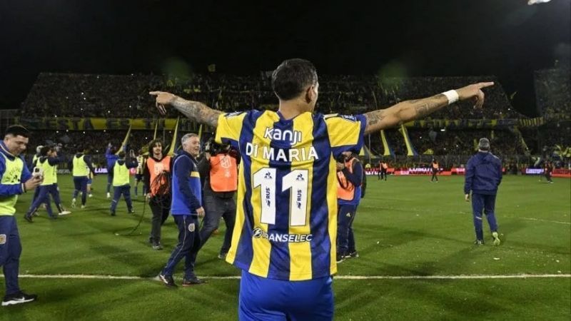Di María, tras otro sueño: campeón con Central