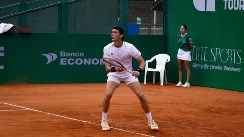 Manu La Serna ganó en su debut en Trelew
