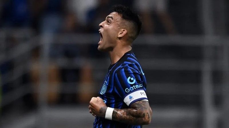 Lautaro Martínez arrancó con todo en la Serie A