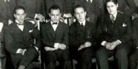 “Los Locos de la Azotea”: Enrique Susini, Luis Romero Carranza y César Guerrico y Miguel Mujica, creadores de la radio en la Argentina y todo el mundo.