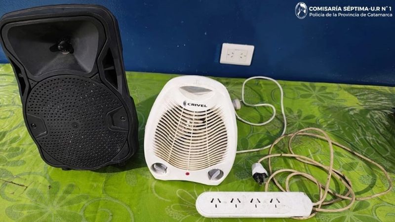 Encuentran elementos robados en un negocio del B° Eva Perón