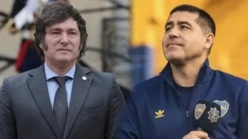 En medio de la campaña, Milei le “pegó” a Riquelme