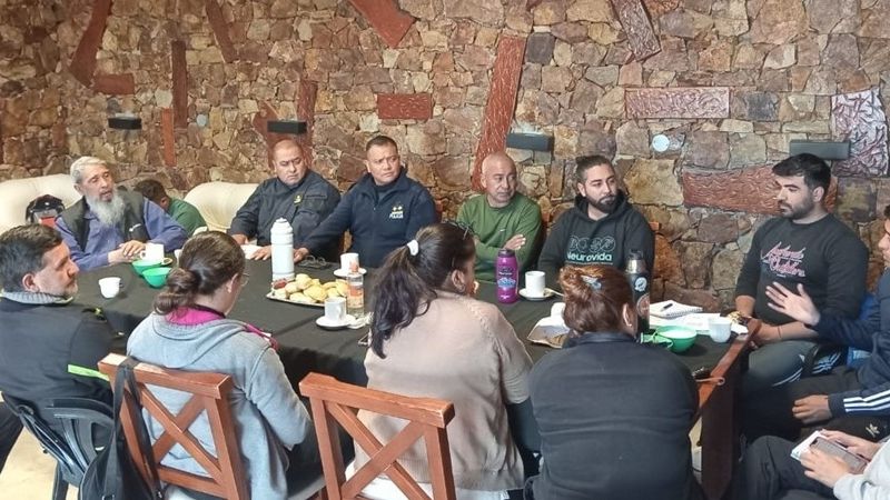 Se reunieron para diagramar la seguridad en La Vuelta de Pomán