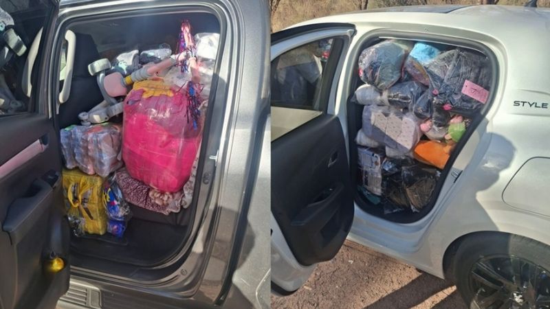 Secuestraron mercadería ilegal en Tinogasta