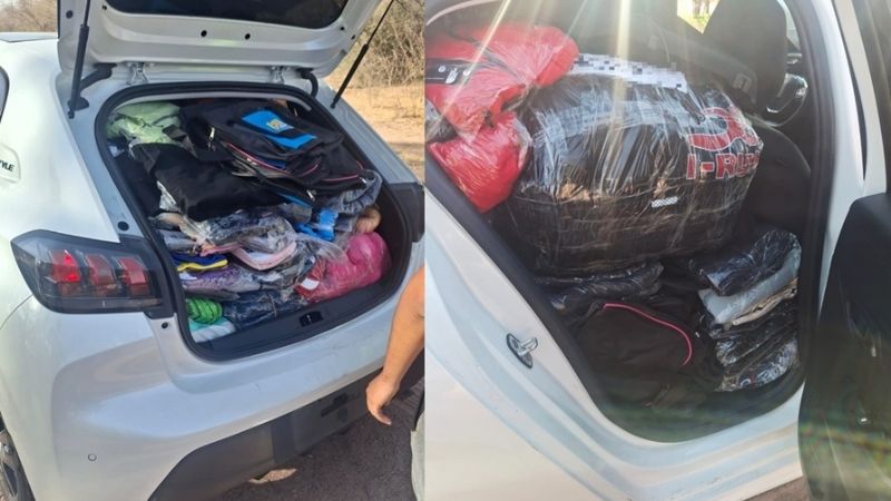 Secuestraron mercadería ilegal en Tinogasta