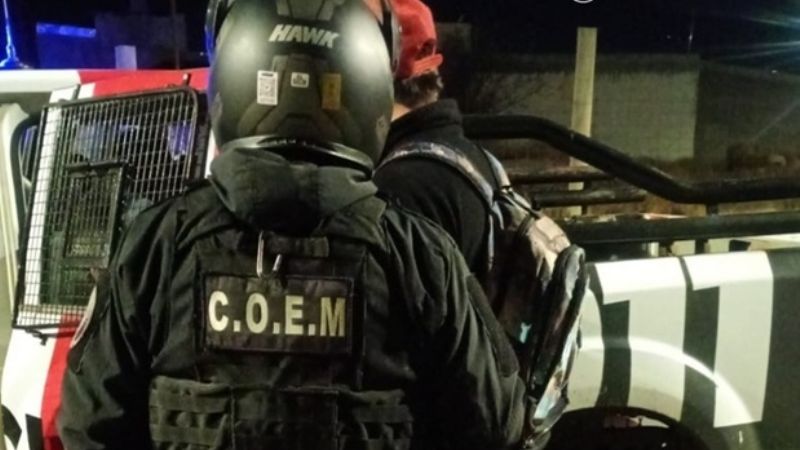 Quiso robar una moto pero le salió mal