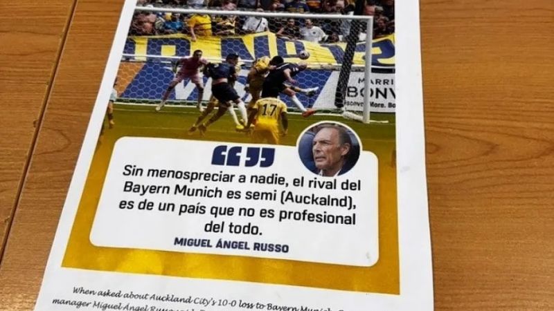 En Auckland City se acordaron de Boca y Russo