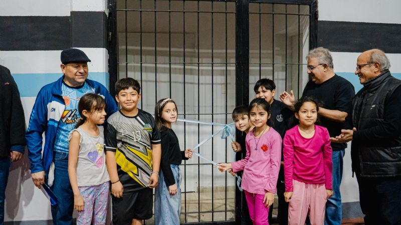 El Club 9 de Julio se convirtió en la octava institución en ser refaccionada mediante el Plan de Infraestructura Deportiva