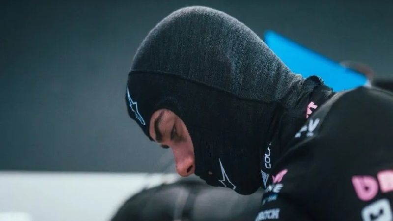 Lamento de Colapinto: "Me taparon Sainz y Bearman"