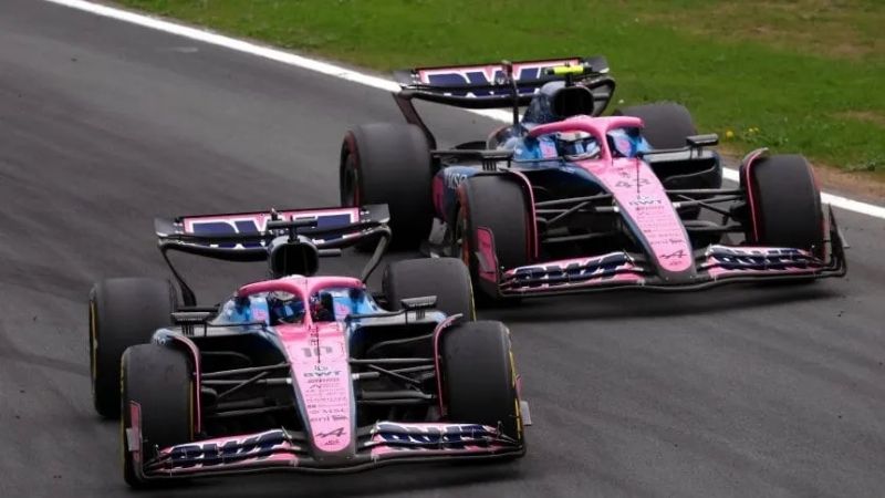 Colapinto 11°, su mejor carrera en Alpine