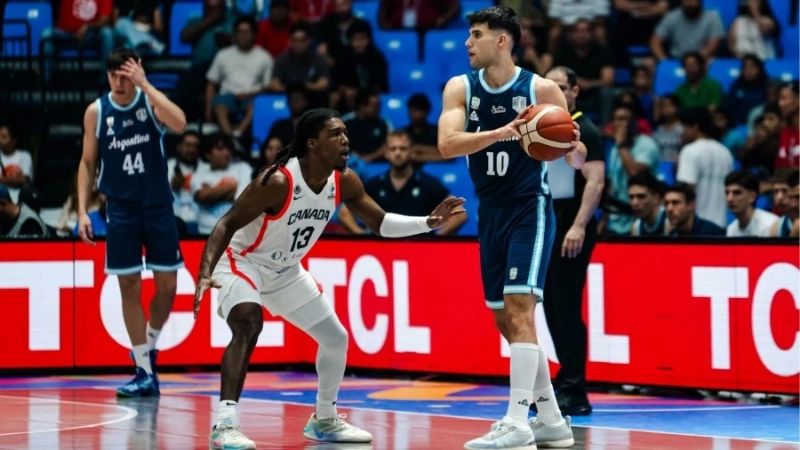 Argentina venció a Canadá y juega la final de la Americup
