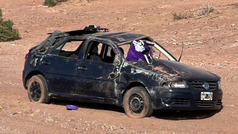 Grave vuelco en Tinogasta