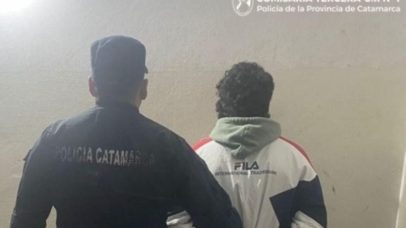 Fue aprehendido un joven acusado de violencia de género