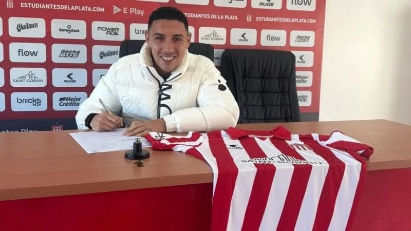 Suárez, el ex Boca, que llegó a Estudiantes