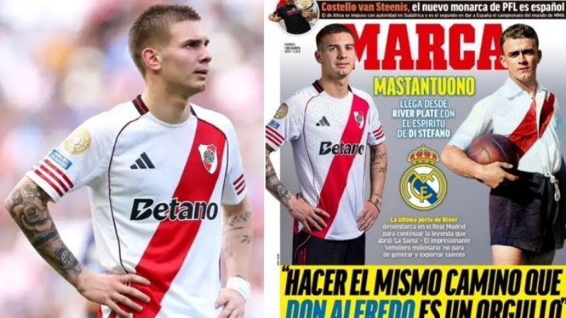 Mastantuono gana U$S 4 millones por año