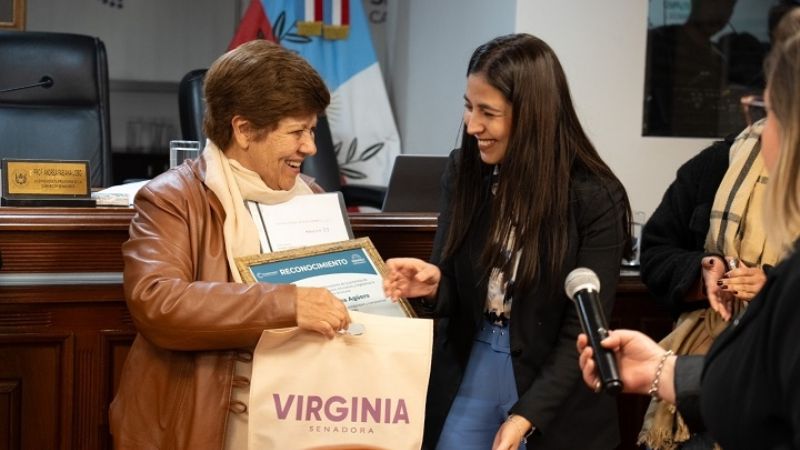 Homenajearon a “Nena” Agüero