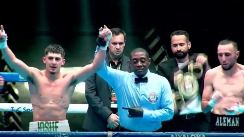 Josué Agüero campeón Gold Superpluma en Libia