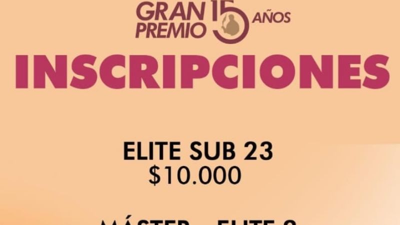 Hoy se corre el “GP 15 Años Diario El Esquiú”