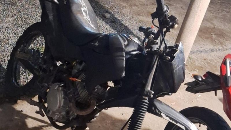 Secuestran motocicleta tras siniestro vial por alcoholemia positiva