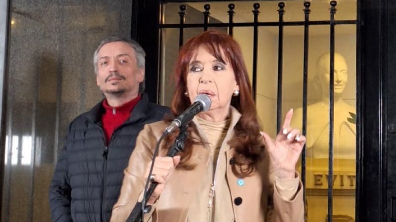 Cristina cruzó a Milei: “Te van a sacar con un chaleco de fuerza de la Rosada”