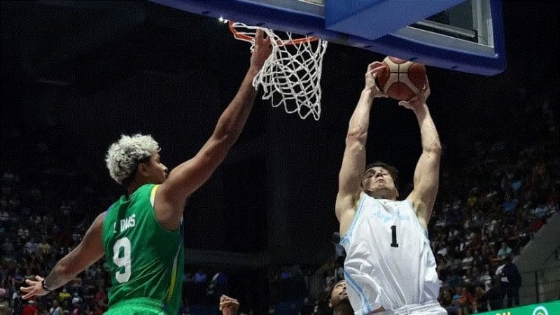 Argentina cayó ante Brasil en la final de la AmeriCup