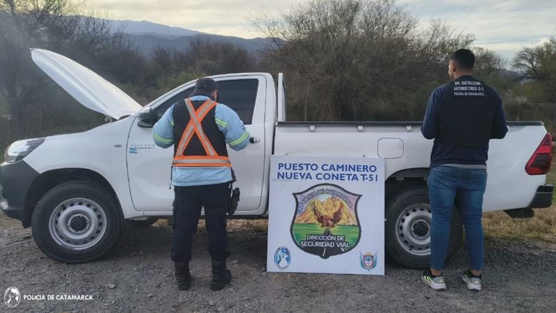 Secuestraron una Hilux "melliza"