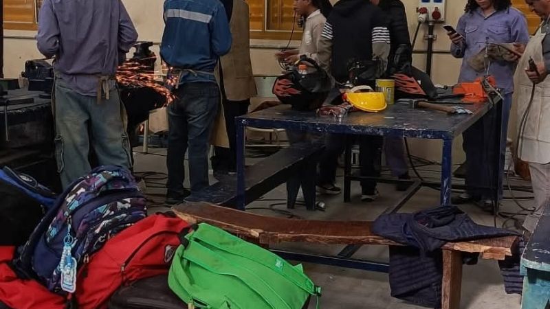 El Director de Escuelas Técnicas de la Provincia visitó la EPET 5