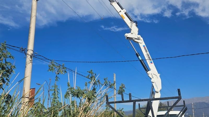 Inician reestructuración eléctrica en el barrio Mi Gauchito