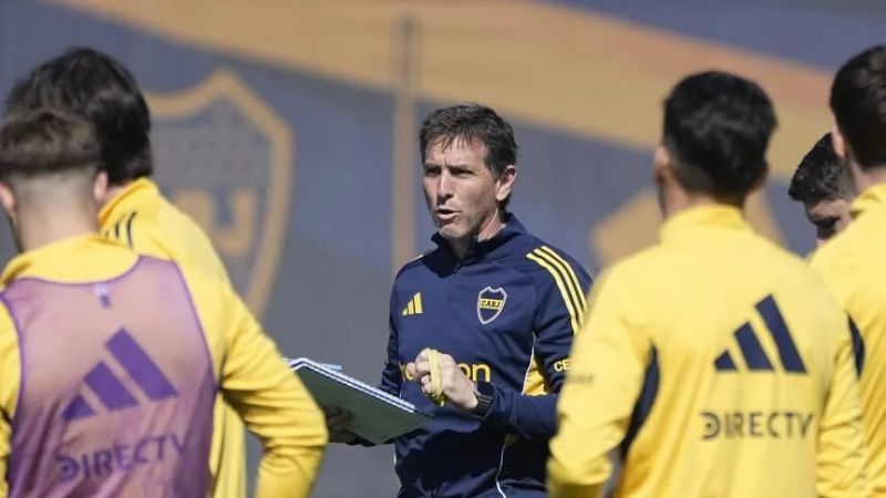 Úbeda, el "DT suplente" de Boca hasta que vuelva Russo