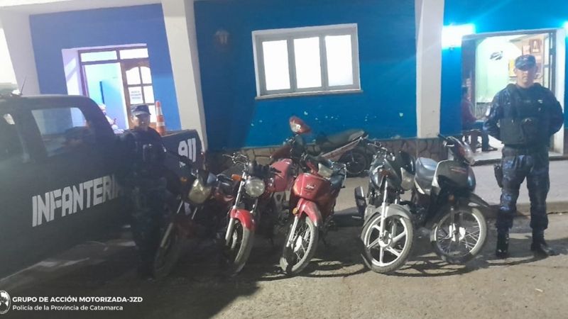 Secuestran vehículos en diferentes operativos