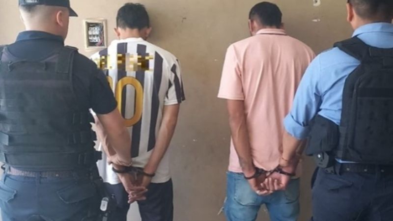 Cayeron presos dos delincuentes