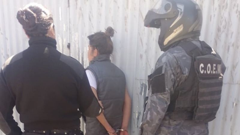 Aprehendieron a una mujer por el delito de lesiones