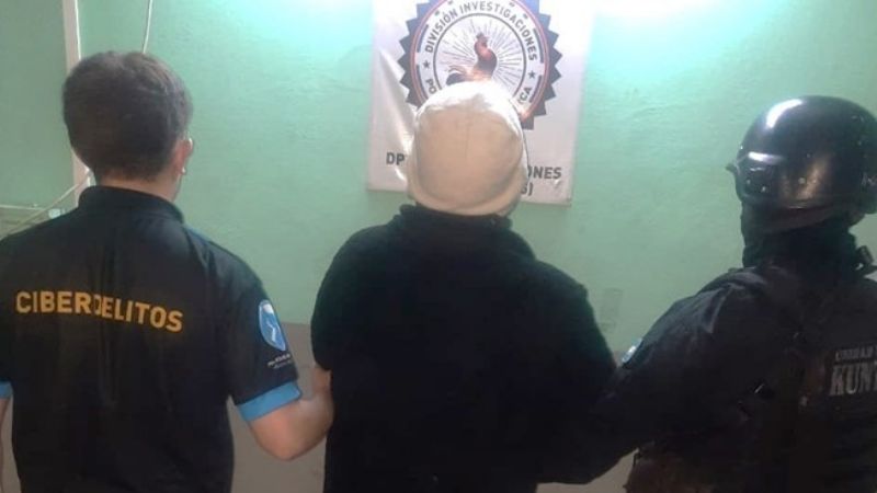 Angelina fue capturado en Entre Ríos por una causa por estafas