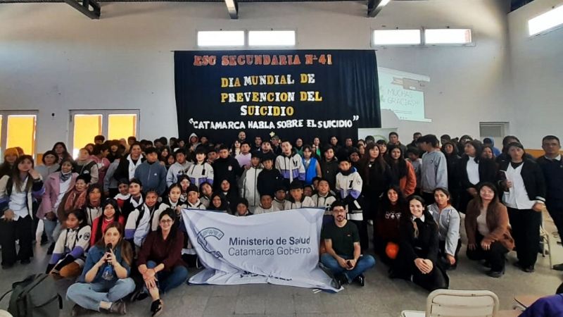 Salud Mental trabajó sobre Prevención del Suicidio en Belén