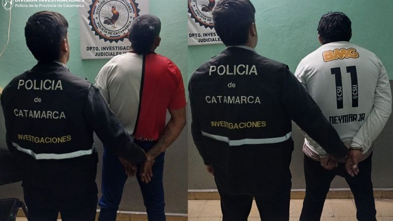 Luego de un cuantioso robo policías arrestaron a cuatro personas