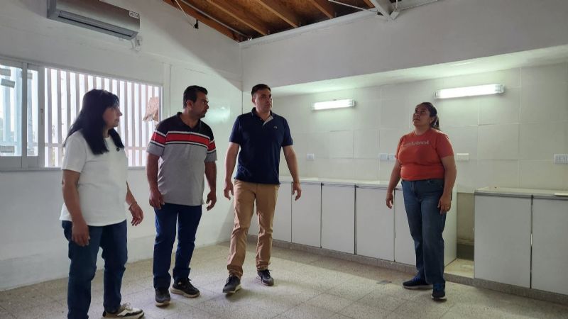 Etapa final de la obra del Centro de Desarrollo Infantil