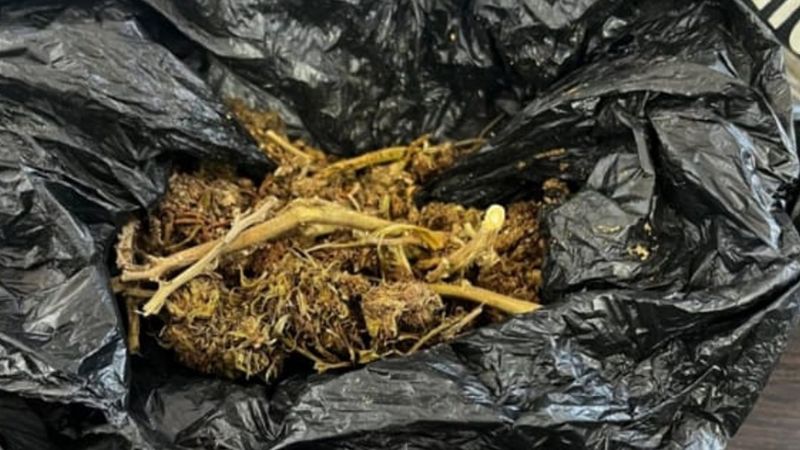 Viajaba en el colectivo y tenía marihuana